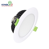 Đèn Âm Trần Diamond 15W Đơn Sắc Mặt Trắng, lỗ khoét 110mm, được thiết kế và sản xuất độc quyền bởi Kingled, giúp tiết kiệm điện lên tới 80%, ánh sáng chất lượng vượt trội cùng tuổi thọ cao hơn hẳn các dòng đèn thông thường.