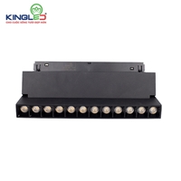 Đèn Ray Nam Châm CNR 12W Đen Kingled được làm bằng nhôm đúc bền bỉ. Di chuyển, lắp đặt các vị trí dễ dàng, thay thế giữa các phòng mà không ảnh hưởng đến trần thạch cao như đèn rọi thông thường.