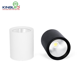 ĐÈN ỐNG BƠ CHIẾU RỌI PERIDOT 15W OBR-15SS, VỎ TRẮNG/ĐEN