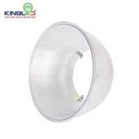Chao nhựa chống chói lóa, tăng độ tập trung ánh sáng cho đèn led nhà xưởng 200W