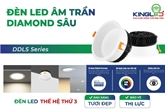 ĐÈN DOWNLIGHT CHÓA SÂU DIAMOND - GIẢI PHÁP CHIẾU SÁNG TỐI ƯU CHO KHÔNG GIAN SỐNG HIỆN ĐẠI