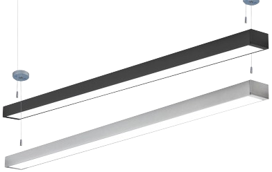 đèn led thanh thả trần 36w