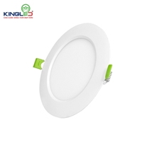 Đèn Led âm trần siêu mỏng Kingled Pearl 12W, lỗ khoét 150, mặt tròn kim loại cao cấp, sử dụng chip Led Samsung cho ánh sáng chân thực với độ hoàn màu CRI>90.