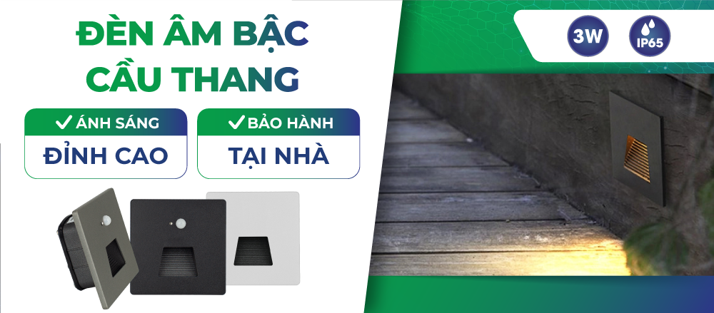 ĐÈN ÂM BẬC CẦU THANG