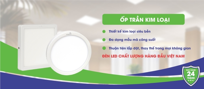ỐP TRẦN VIỀN KIM LOẠI
