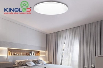 Top 5 mẫu đèn ốp trần trang trí phòng ngủ đẹp