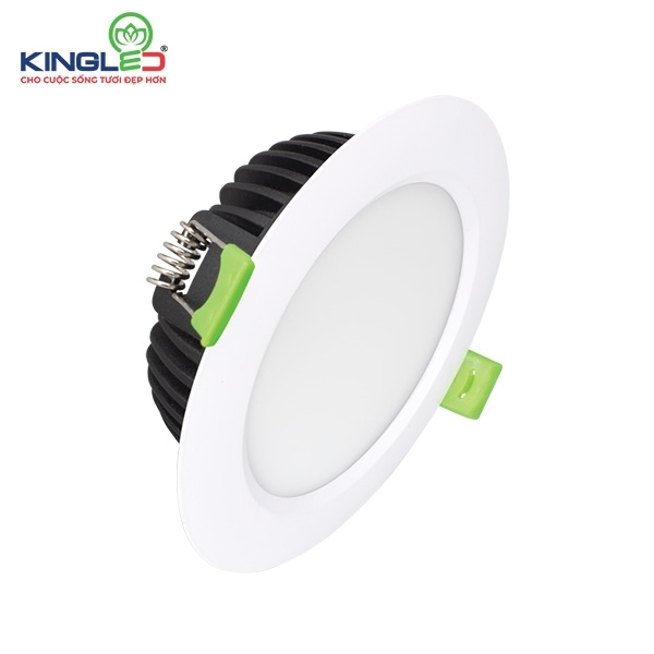 Đèn Downlight Âm Trần Diamond 15W Đổi Màu Mặt Trắng