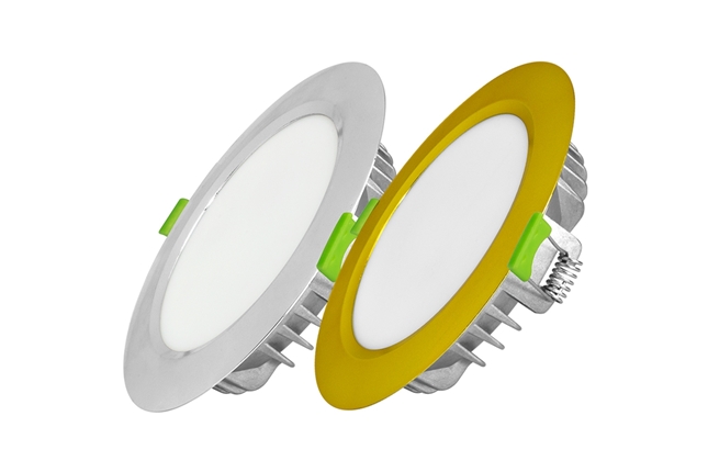 Đèn Led Âm Trần Mặt Màu 09W/110, Đổi Màu (EC-DLSS Series)