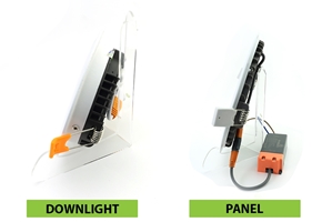 Sự Khác Nhau Giữa Đèn Panel Và Đèn Downlight Tán Quang