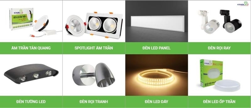 Kingled - thương hiệu đèn led hàng đầu hiện nay