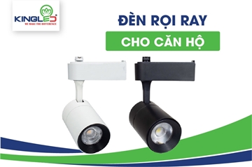 Cách bố trí đèn rọi ray cho căn hộ chung cư