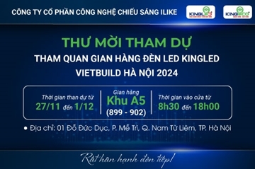 THƯ MỜI THAM DỰ TRIỂN LÃM QUỐC TẾ VIETBUILD HÀ NỘI 2024
