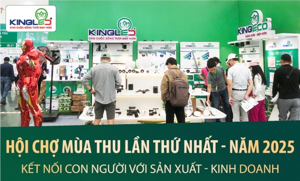 DẤU ẤN KINGLED TẠI TRIỂN LÃM MÙA THU VEC – KHẲNG ĐỊNH VỊ THẾ THƯƠNG HIỆU ÁNH SÁNG CAO CẤP