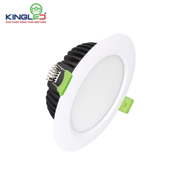 Đèn Downlight Âm Trần Diamond 10W Đổi Màu Mặt Trắng