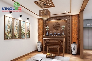 Những điều cần lưu ý khi lựa chọn đèn tường cho phòng thờ