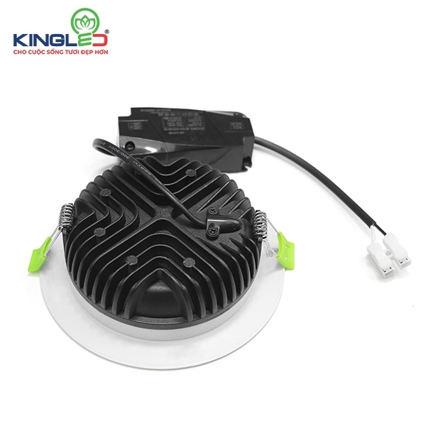 Đèn Âm Trần Diamond 10W Đơn Sắc Mặt Trắng
