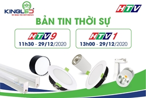 Thời sự đưa tin về đèn led Kingled