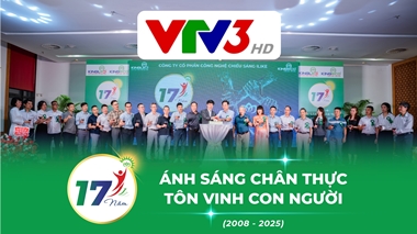 VTV3 HÀO HỨNG ĐƯA TIN VỀ SỰ KIỆN ILIKE 17 NĂM ÁNH SÁNG CHÂN THỰC - TÔN VINH CON NGƯỜI