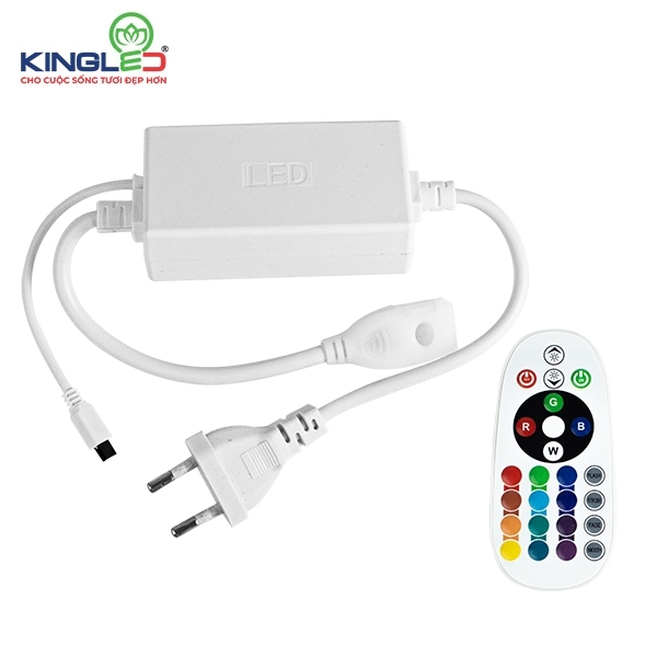 BỘ NGUỒN VÀ BẢNG ĐIỀU KHIỂN CỦA ĐÈN LED DÂY RGB