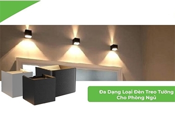 5 Tiêu chí lựa chọn đèn treo tường phòng ngủ