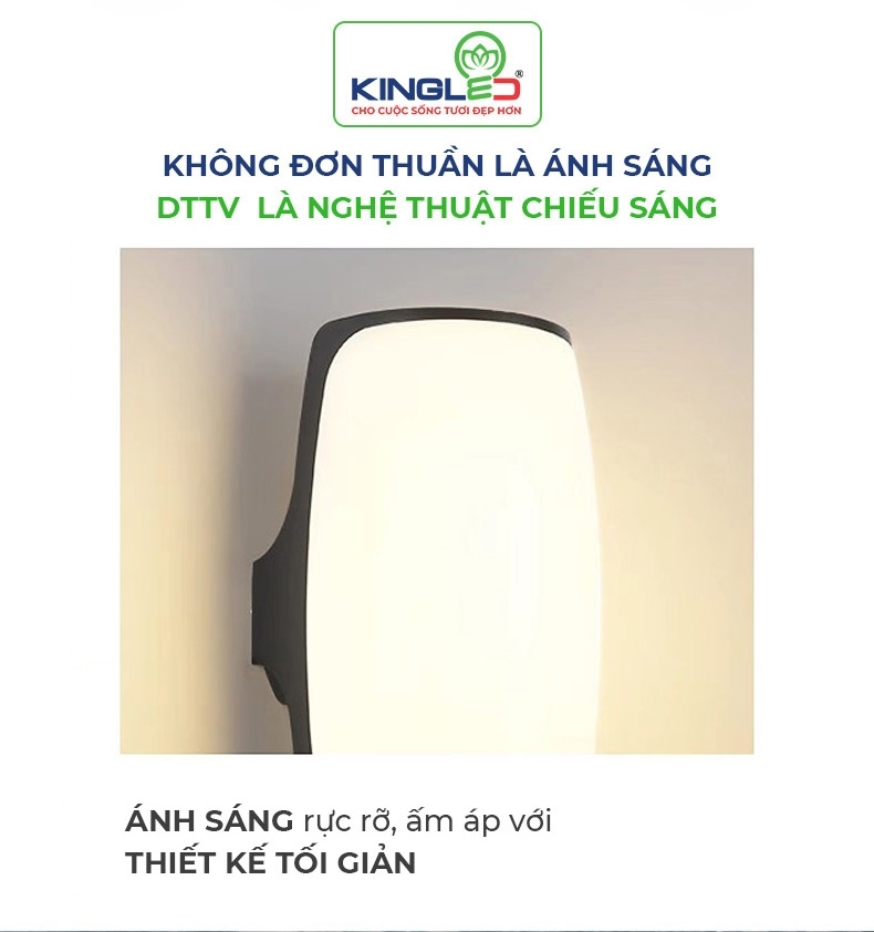 ĐÈN TƯỜNG TRÀN VIỀN T-D