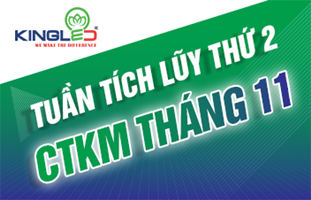 Tuần tích lũy thứ 2 - CTKM tháng 11