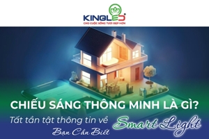 CHIẾU SÁNG THÔNG MINH LÀ GÌ? TẤT TẦN TẬT THÔNG TIN VỀ SMART LIGHT MÀ BẠN CẦN BIẾT