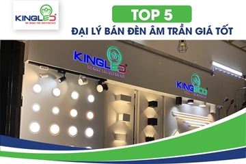 Top 5 đại lý bán đèn led âm trần giá tốt tại Hà Nội
