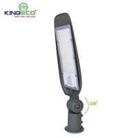 Đèn đường Led 100w Kingeco, ánh sáng trắng, thay đổi góc chiếu linh hoạt, chuẩn chống nước chống bụi IP65/IP66, Ánh sáng tự nhiên CRI>80, bảo hành 2 năm chính hãng Kingeco