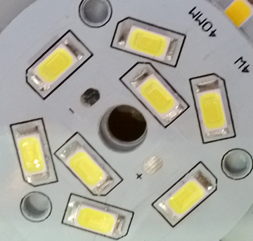 Đèn led có cấu tạo như thế nào?