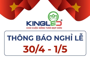 THÔNG BÁO LỊCH NGHỈ LỄ 30/4 - 1/5