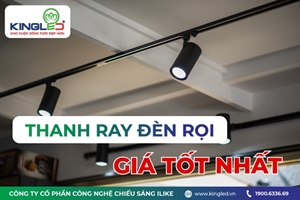 Thanh ray đèn rọi mọi kích thước 1m, 1,5m, 2m giá tốt