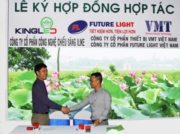 Lễ ký kết hợp đồng hợp tác ILIKE-FutureLight-VMT
