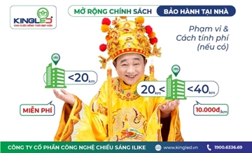 THÔNG BÁO: ĐIỀU CHỈNH PHẠM VI VÀ CÁCH TÍNH PHÍ DỊCH VỤ BẢO HÀNH TẠI NHÀ
