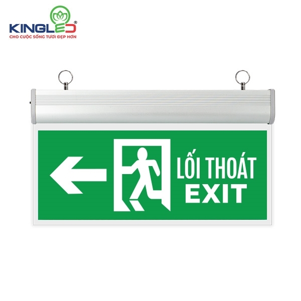 ĐÈN EXIT CHỈ HƯỚNG MICA - TRÁI