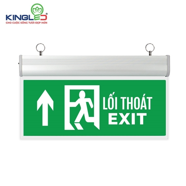 ĐÈN EXIT CHỈ HƯỚNG MICA - LÊN