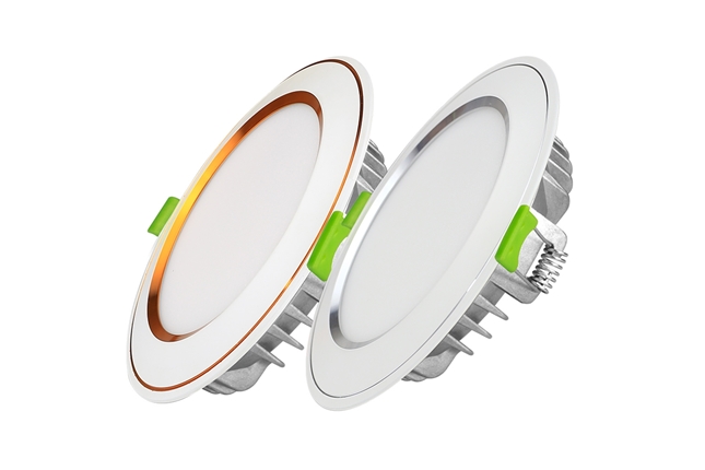 Đèn Led Âm Trần Mặt Cong 09W/90, 1 Màu (EC-DLSS Series)