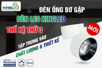 ĐÈN ỐNG BƠ GẬP DA-OBRG: BIẾN MỌI KHÔNG GIAN THÀNH TUYỆT TÁC ÁNH SÁNG!