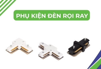 Các loại phụ kiện đèn rọi ray và ứng dụng