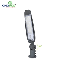 Đèn đường Led 50w Kingeco, ánh sáng trắng, thay đổi góc chiếu linh hoạt, chuẩn chống nước chống bụi IP65/IP66, Ánh sáng tự nhiên CRI>80, bảo hành 2 năm chính hãng Kingeco