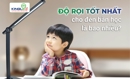 Độ rọi tốt nhất cho đèn bàn học là bao nhiêu?