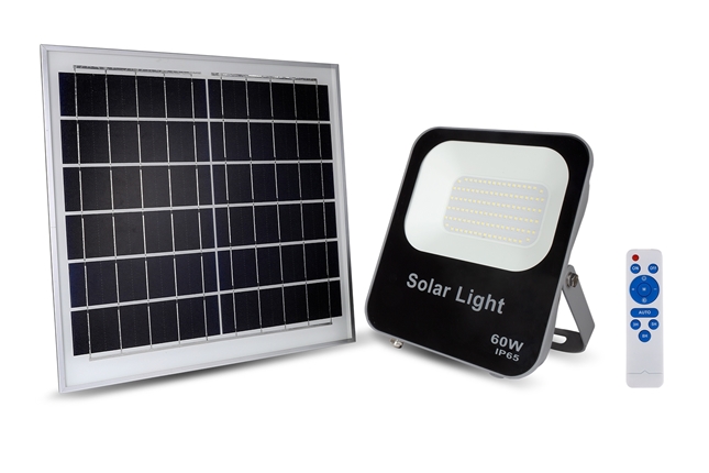 Đèn pha năng lượng mặt trời 30W, a.s trắng KINGECO