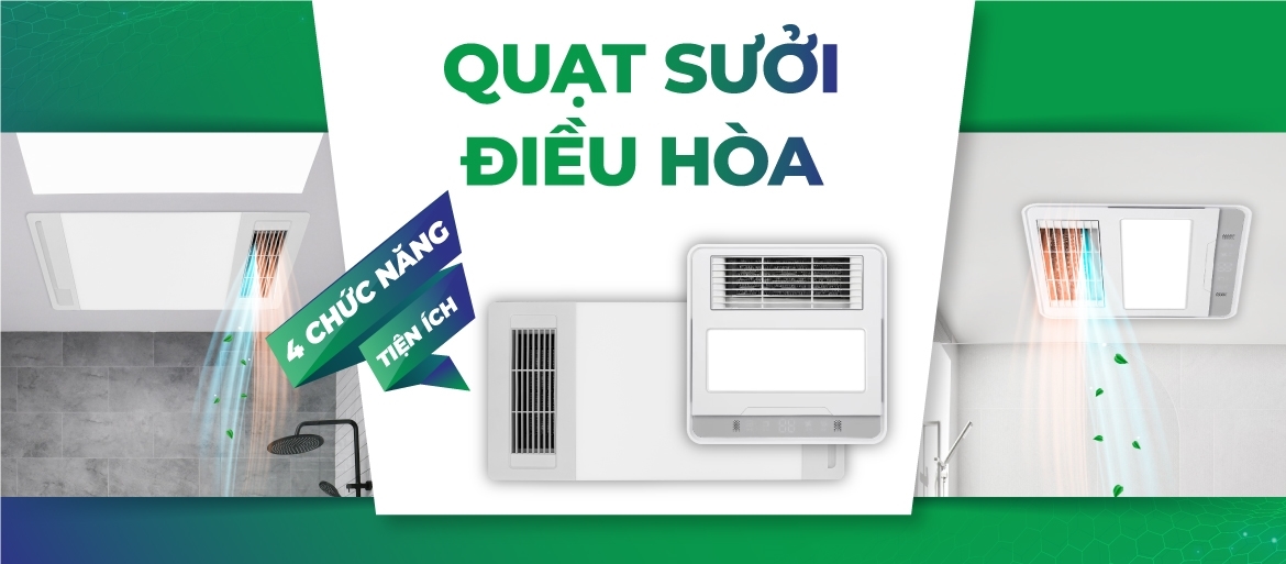 Quạt Sưởi Điều Hòa