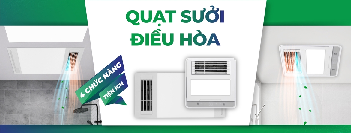 Quạt Sưởi Điều Hòa