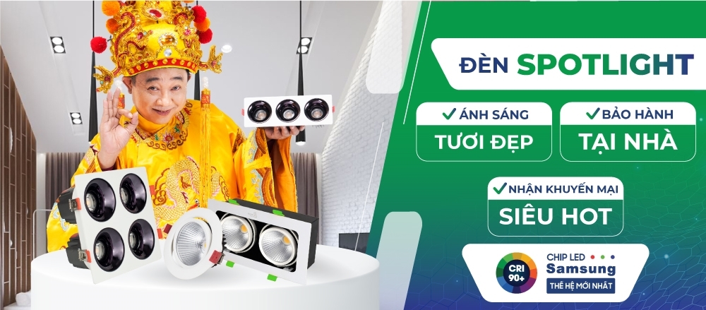 Đèn Spotligt Âm Trần