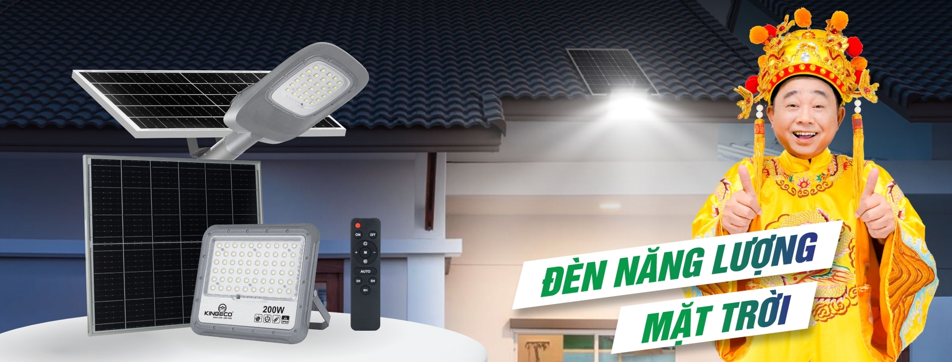 Đèn Năng Lượng Mặt Trời